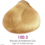 TMT Milano Art Collection Crema Colorante Luminacolor 100.3 Rubio Dorado Superaclarante 100 ml - 1